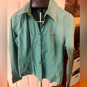 Loft aqua shirt